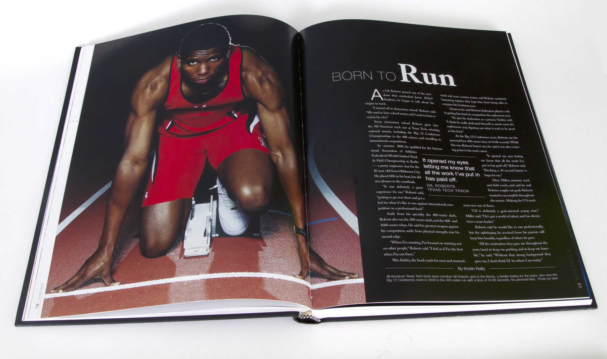 Student Profile - Athletics, 2012