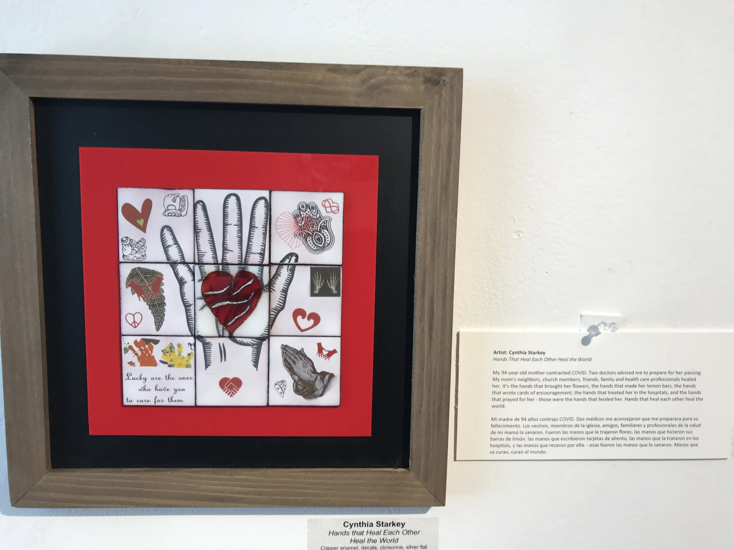 Exhibition at  Pajaro Valley Arts Center - August 2021    SOLD