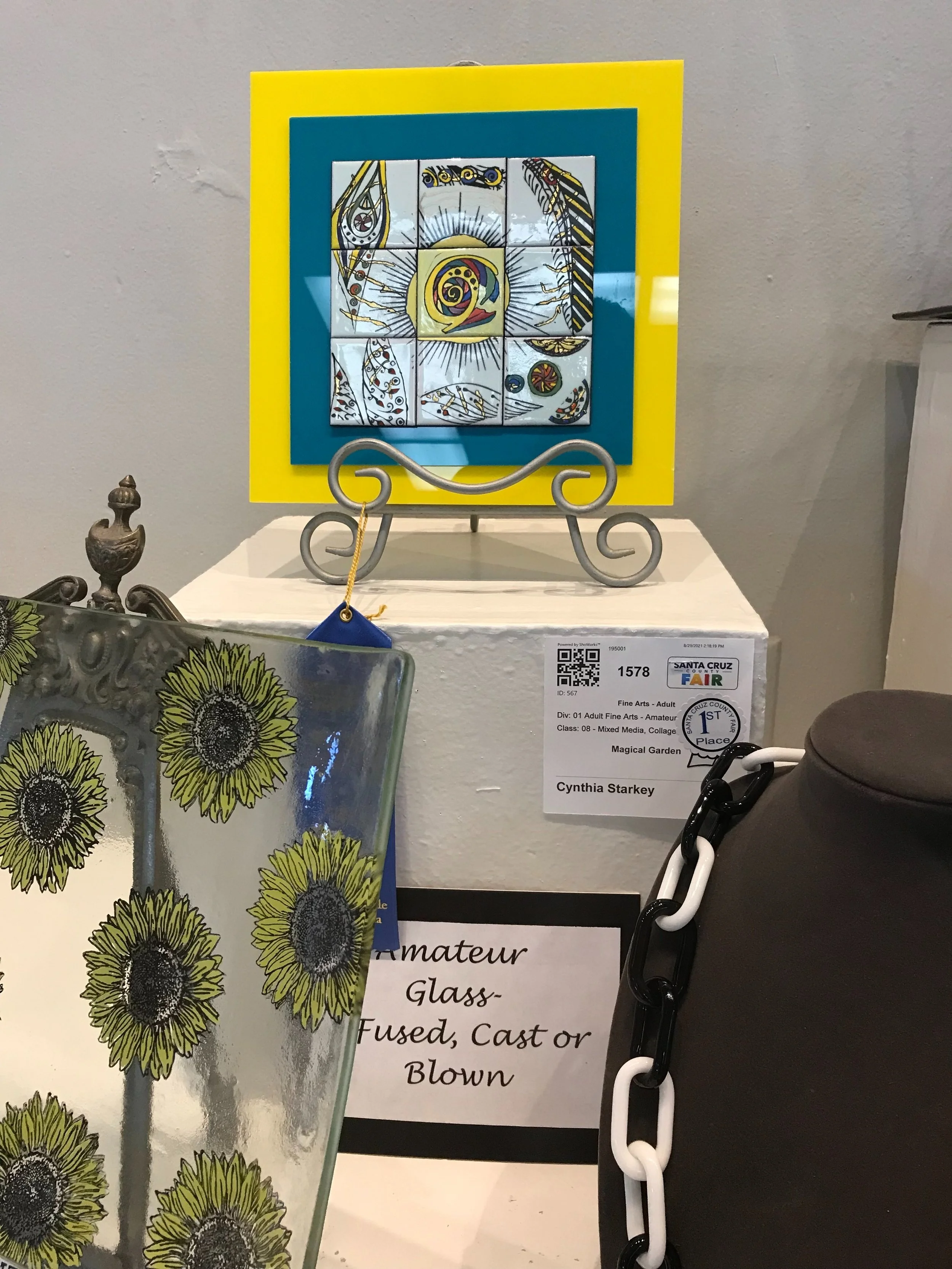 First Place - Santa Cruz County Fair-  September 2021     $350