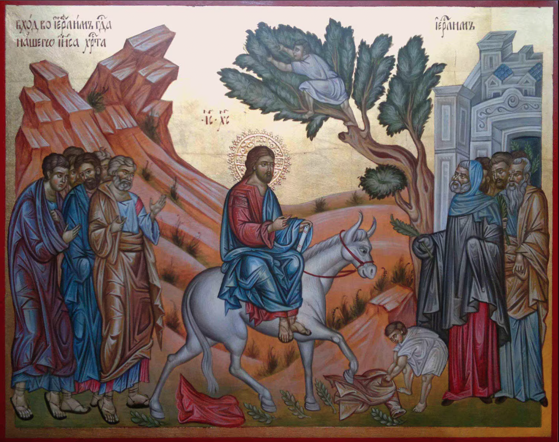 The Passion of Jesus on Palm Sunday