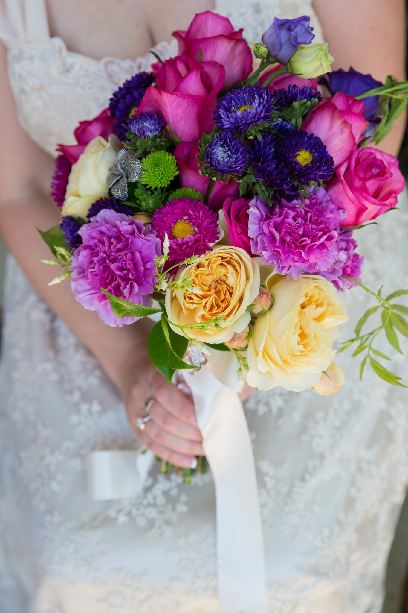 Natalie's wedding bouquet