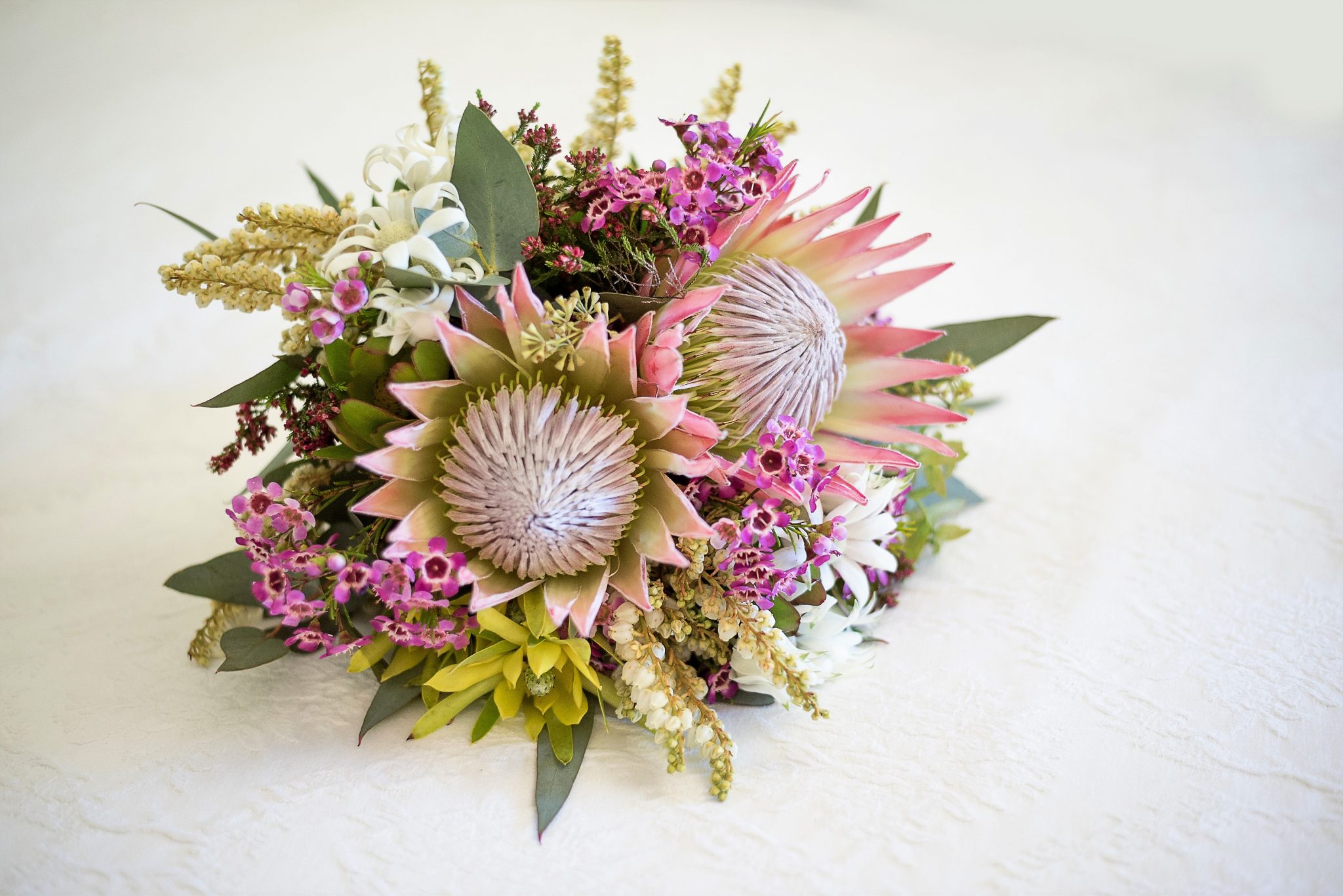 Keryn's wedding bouquet