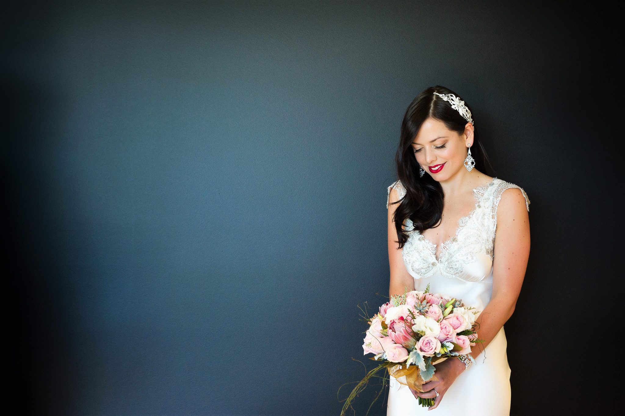 Lisa's wedding bouquet