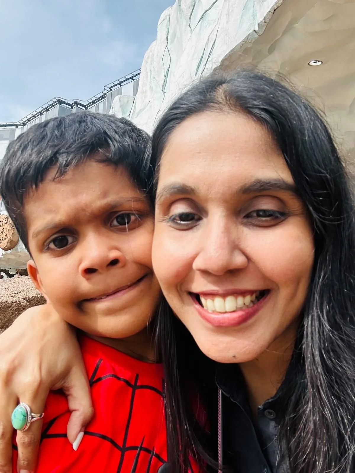 4 days in and he has cried twice already! 