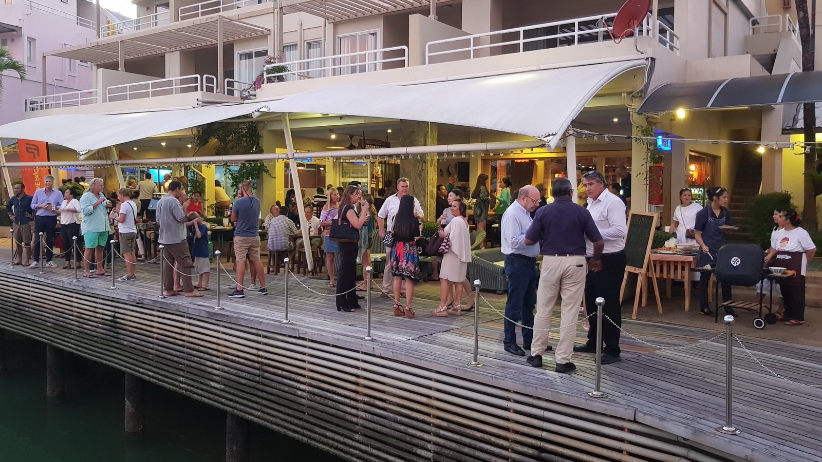 Boardwalk Bistro and Bar at Phuket Boat Lagoon