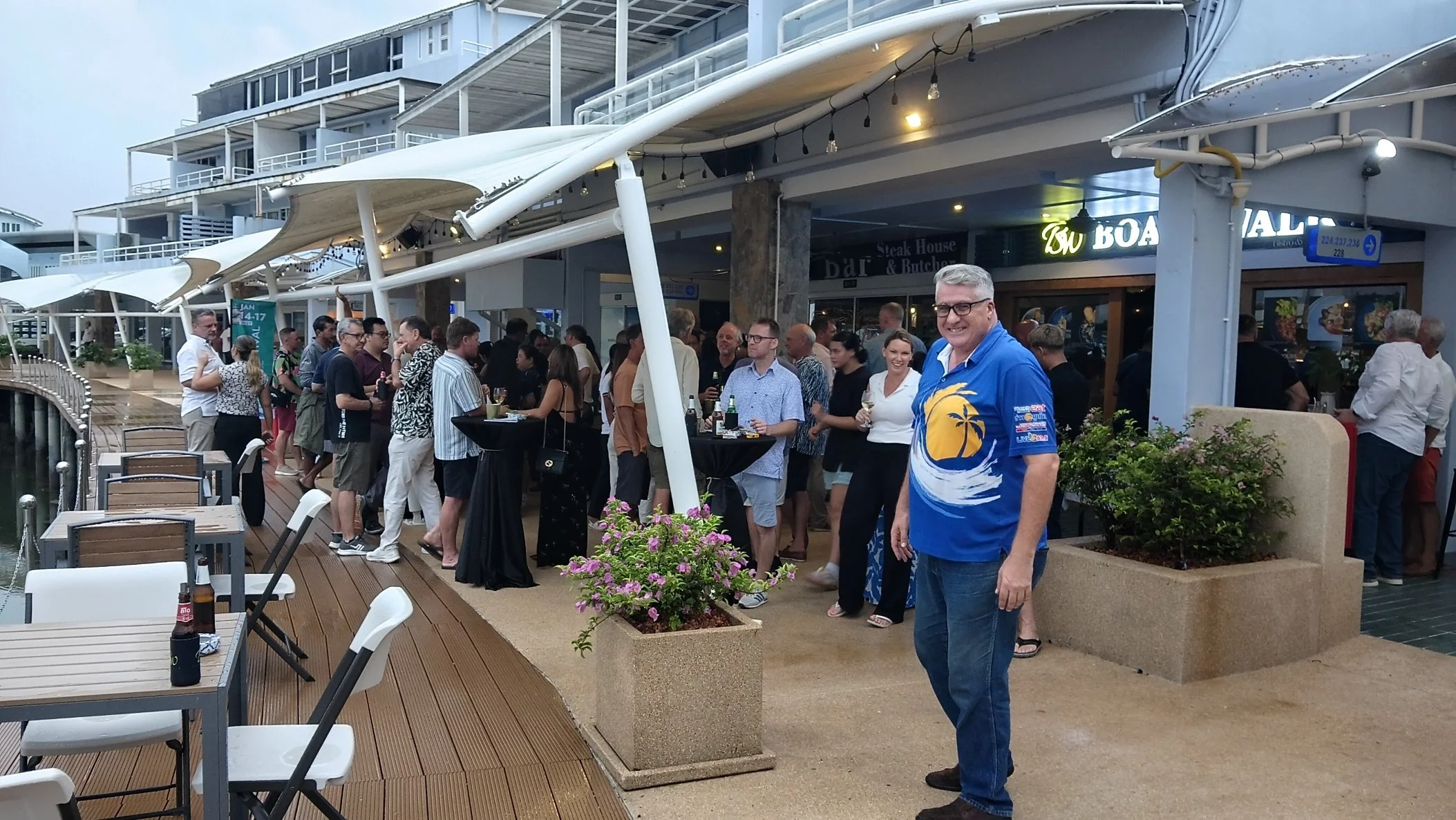Boardwalk Bistro and Bar at Phuket Boat Lagoon