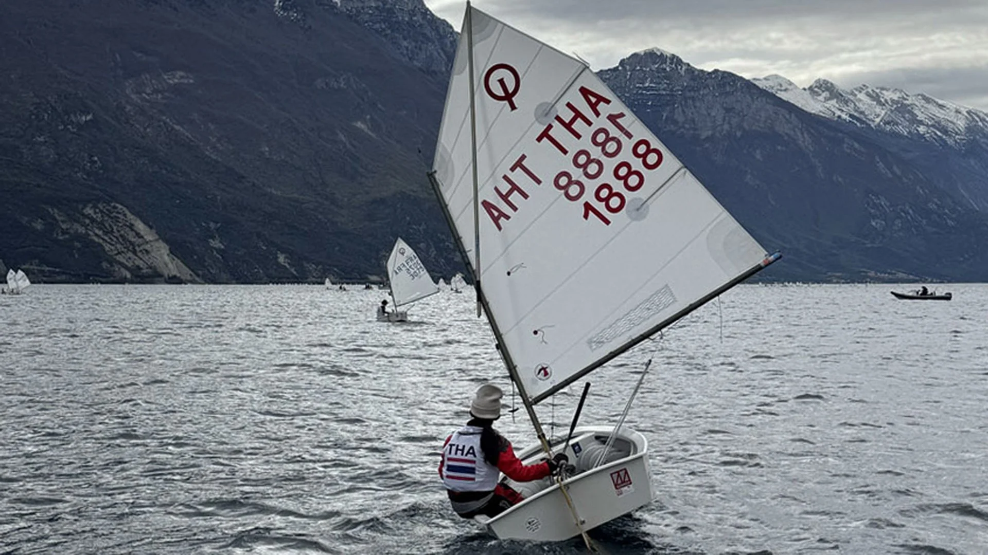 Rolly Tasker Sails at the World’s Largest Optimist Meeting