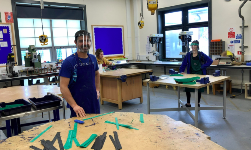 Children help NHS fight Covid19 by making face masks