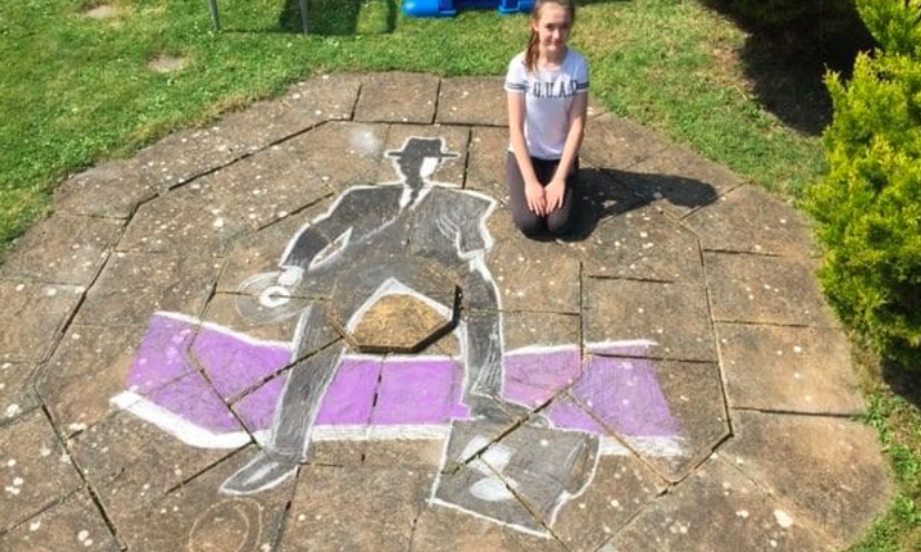 PCSA student gets creative with stunning art project