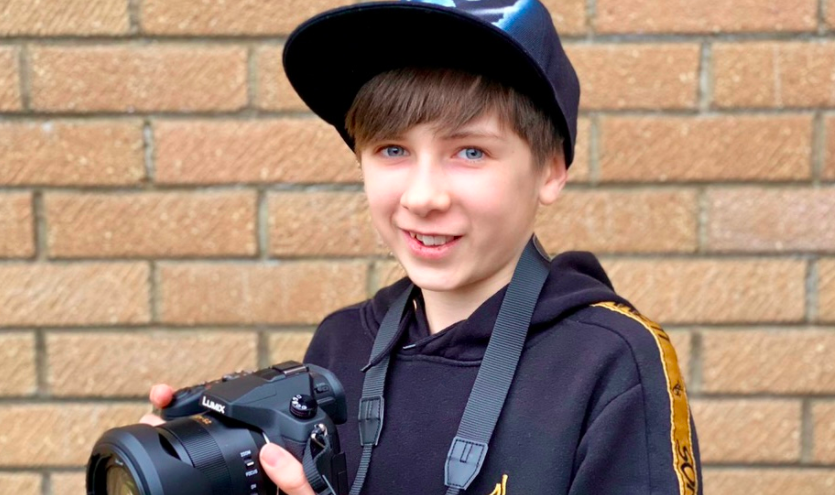 Awesome Jack, 13, wows with stunning photo talent