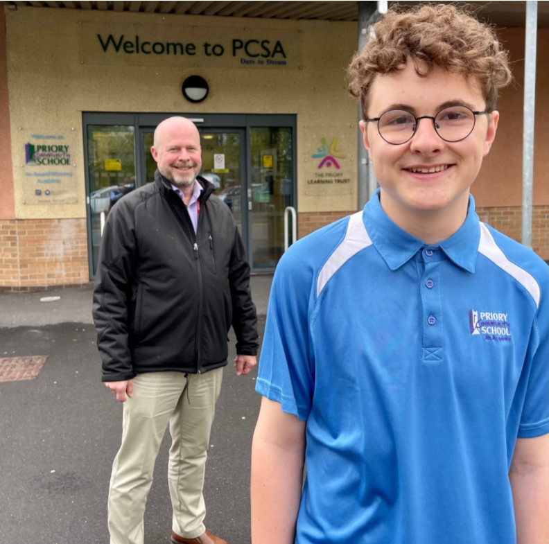 New: Ambitious Jack, 14, plans high-flying career as an airline pilot – just years after a former student ended up leading the Red Arrows