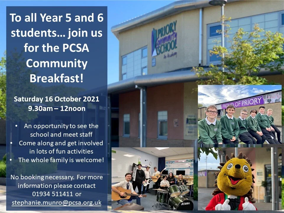 Upcoming Event: PCSA Community Breakfast 2021