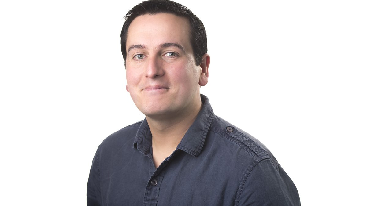 Andy Bennett from BBC Radio Somerset interviews Joshua Keyes, Year 11 at WCSA