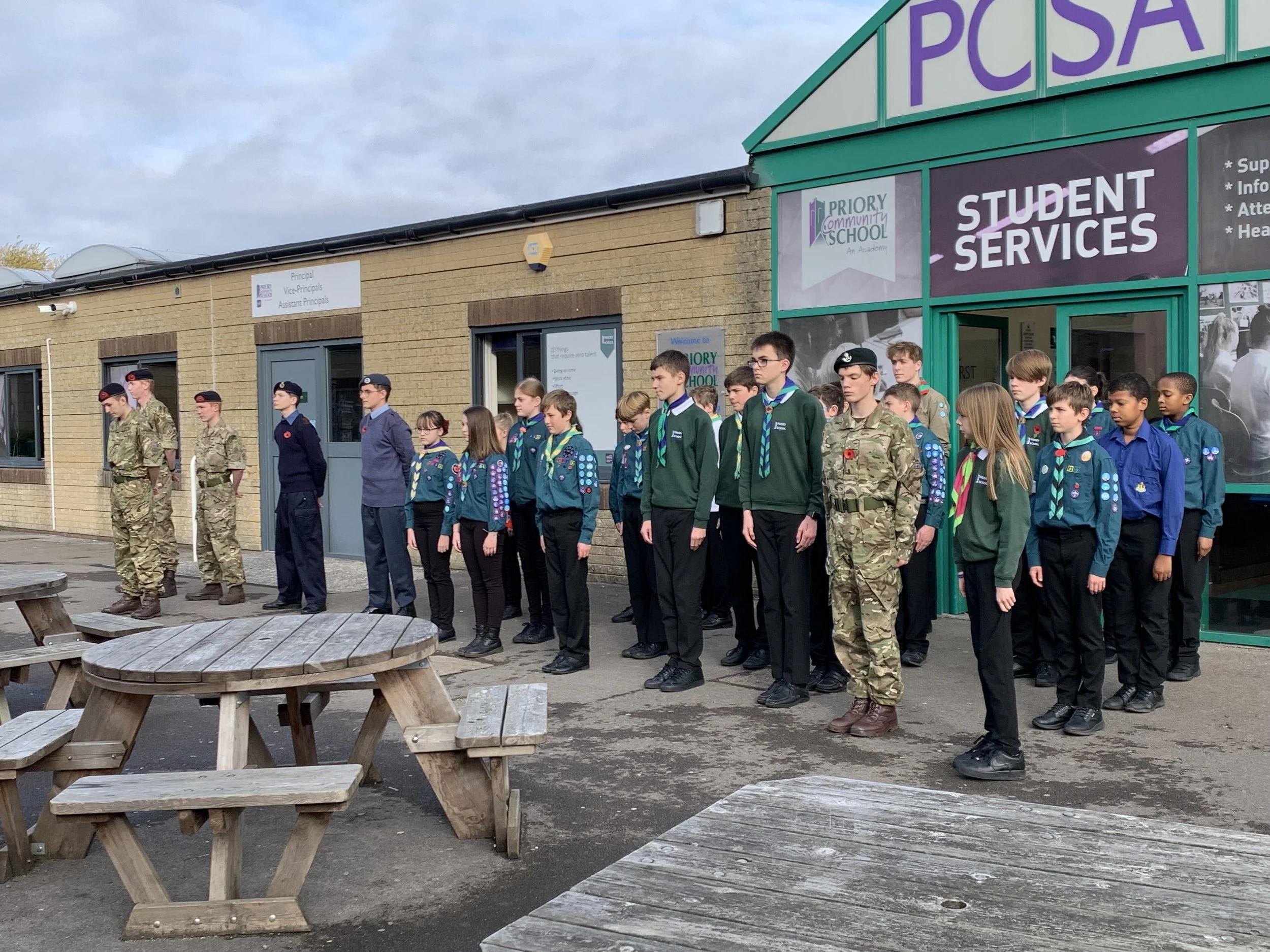 New: Brilliant students mark Remembrance Day in touching tribute