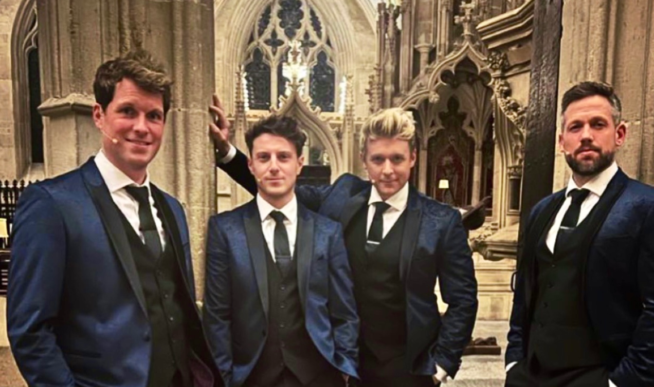 New: Famous G4 band performs with students at Pauline Quirke Academy