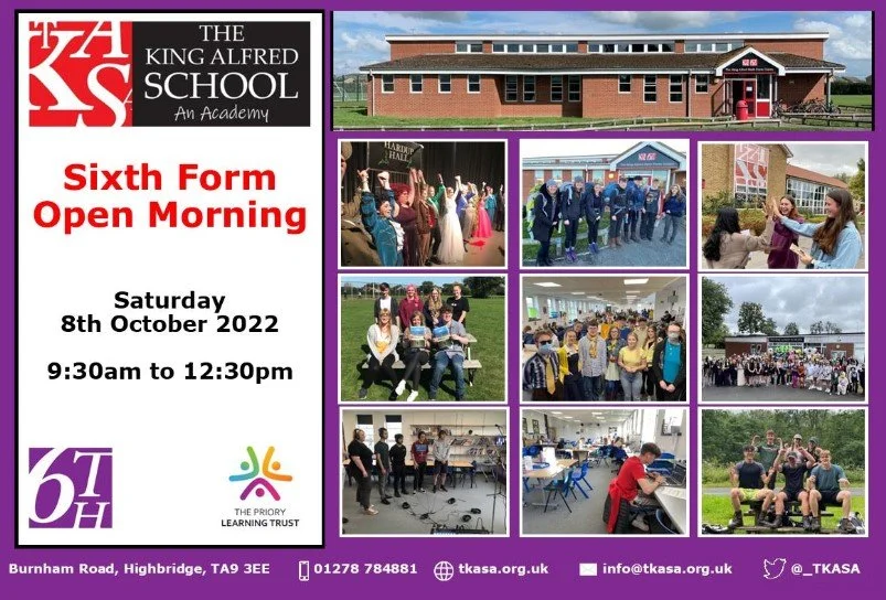 Upcoming Event: TKASA Sixth Form Open Morning
