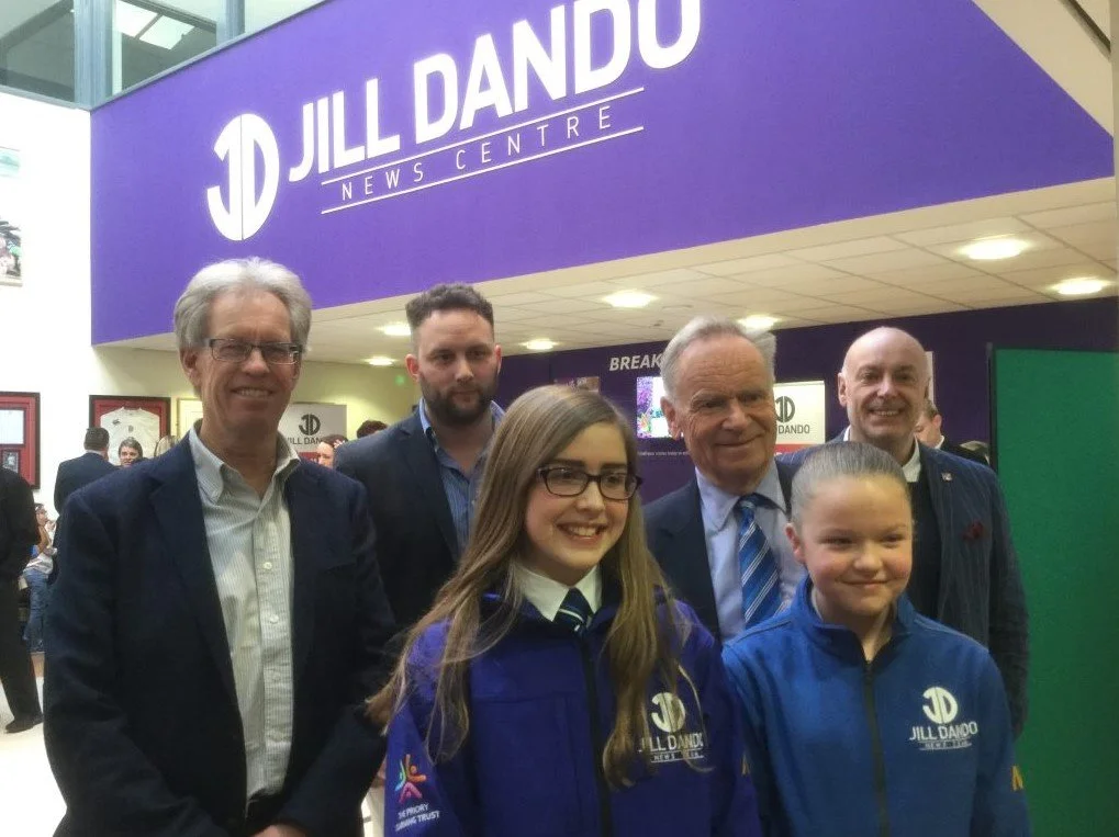 JDNC: Jill Dando young reporters partner with top Business Leader magazine to interview world high-flyers