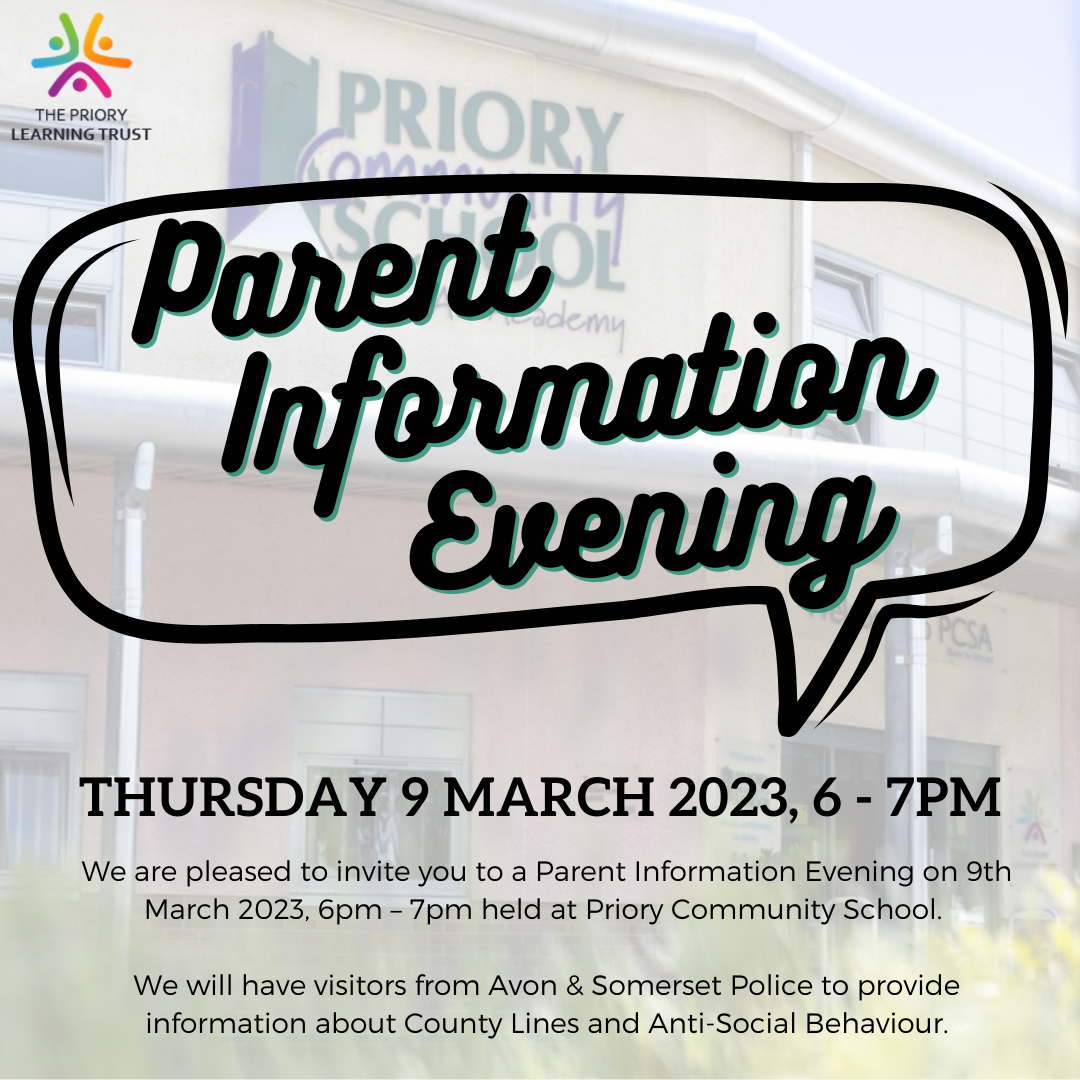 Upcoming Event: Parent Information Evening - 9 March 2023