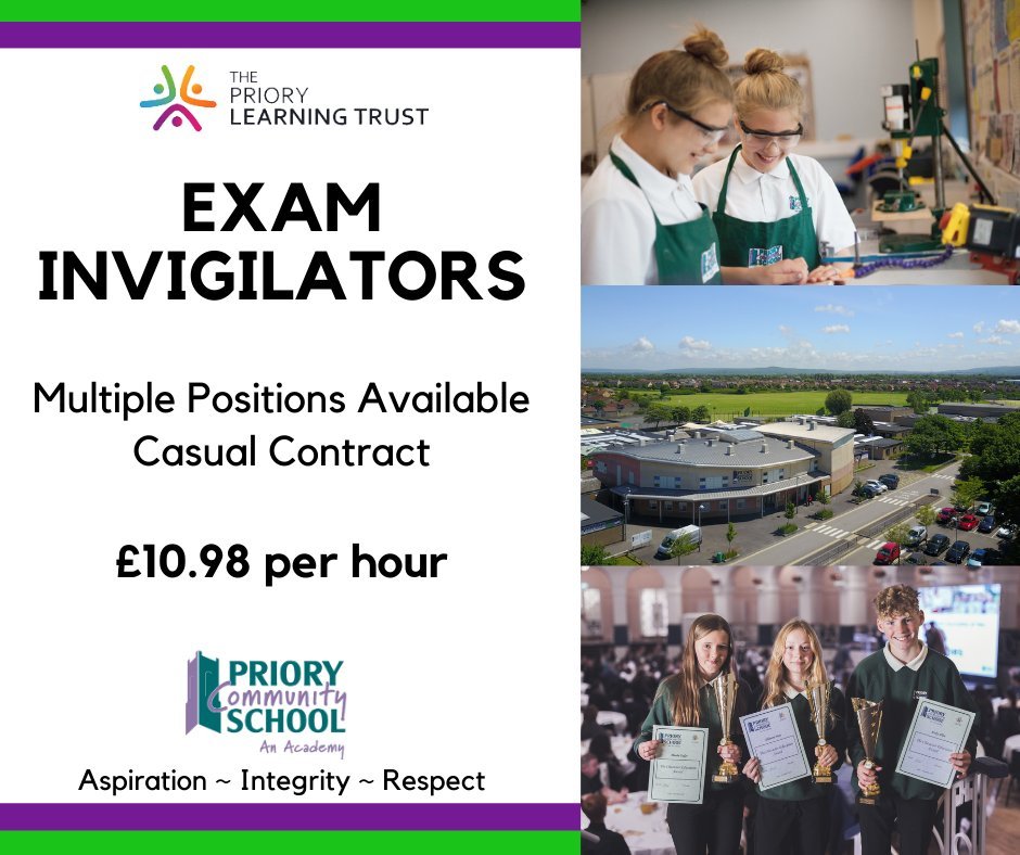 Current Vacancies: Exam Invigilators