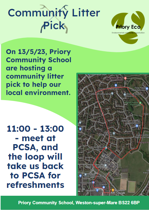 PECO Community Litter Pick - Saturday 13 May 2023