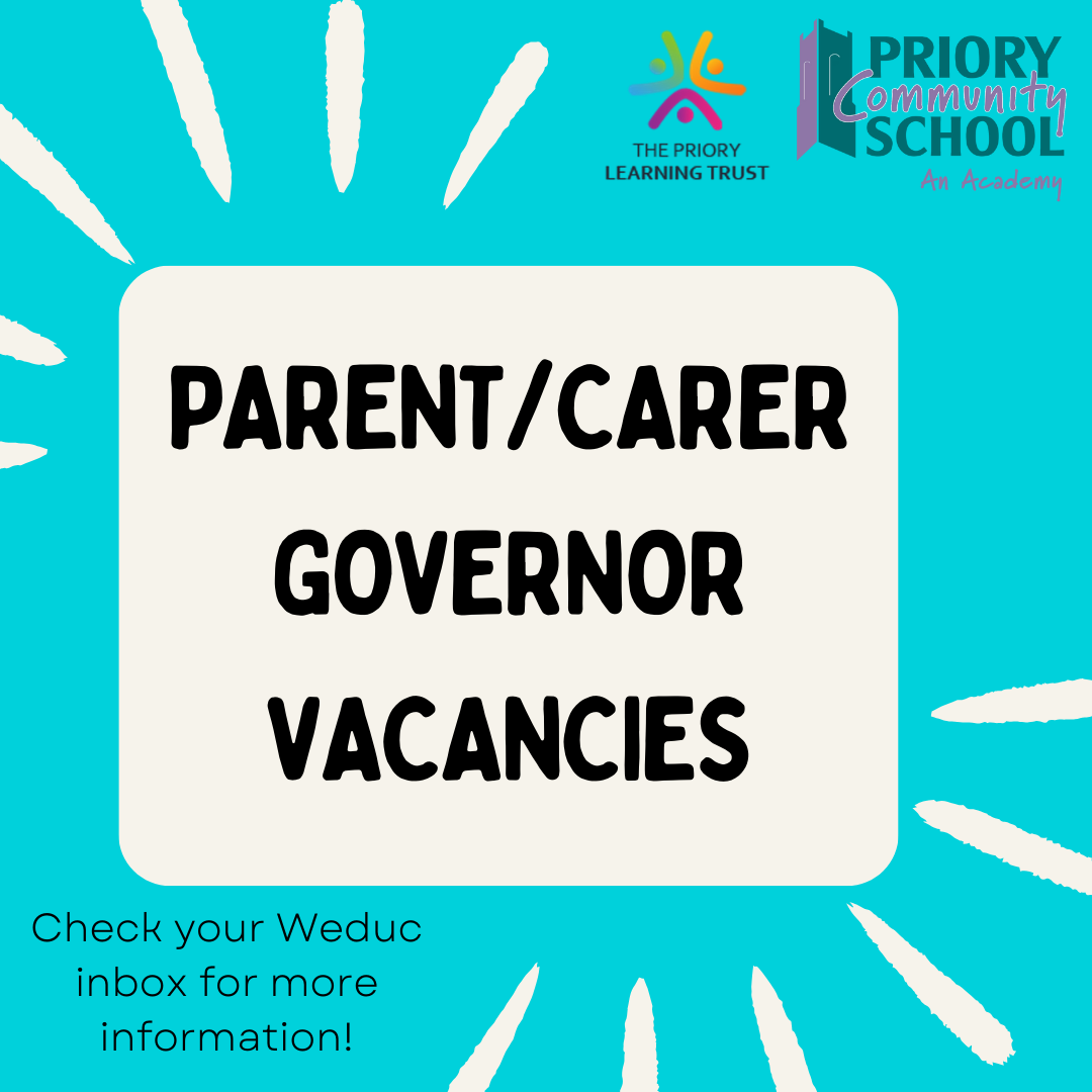 PCSA Parent/Carer Governor Vacancies!