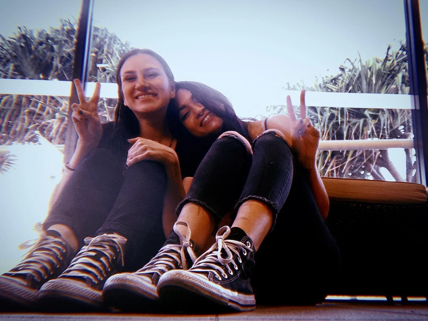 Matching shoes say enough