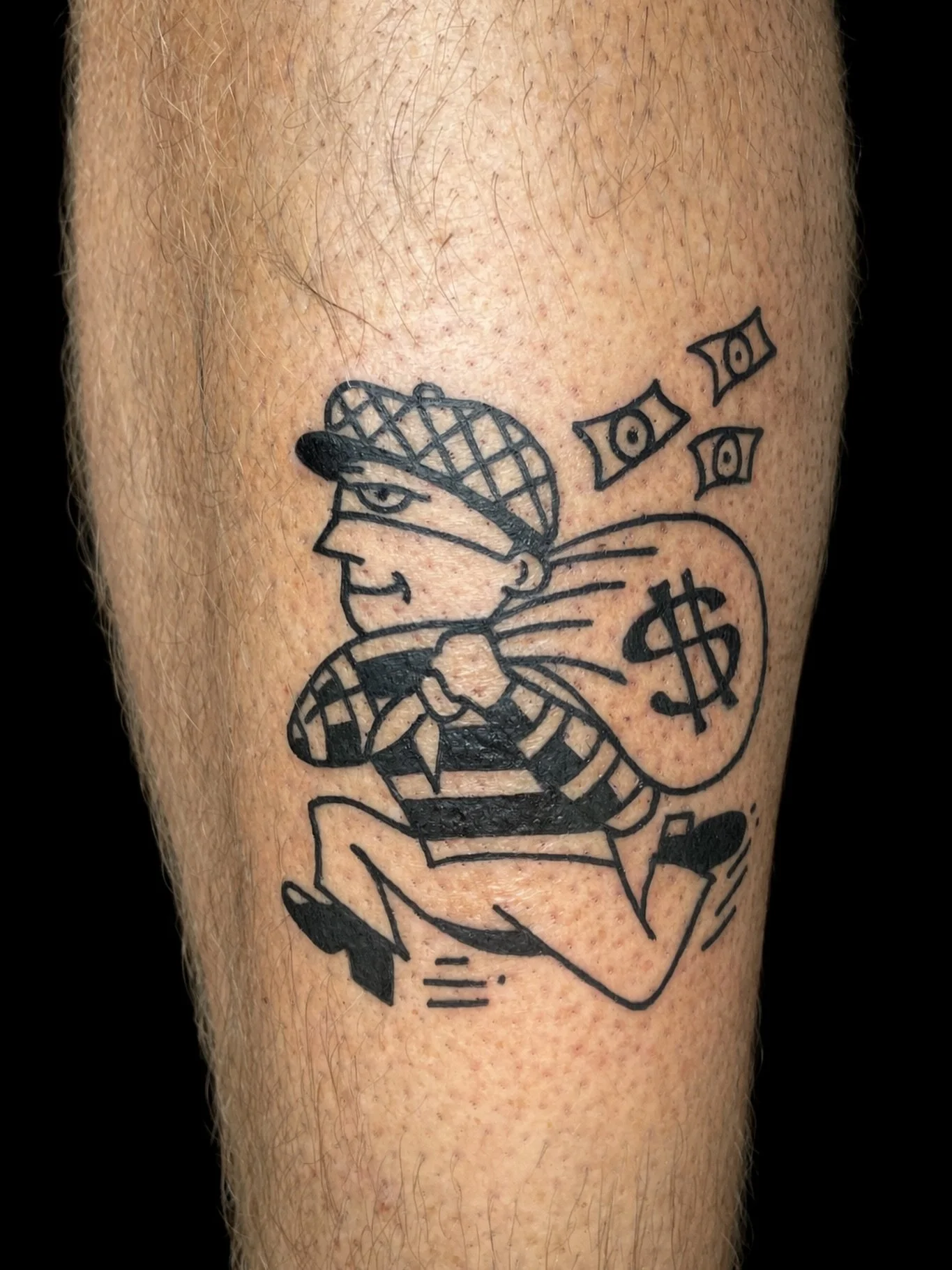 Robber tradtatoo