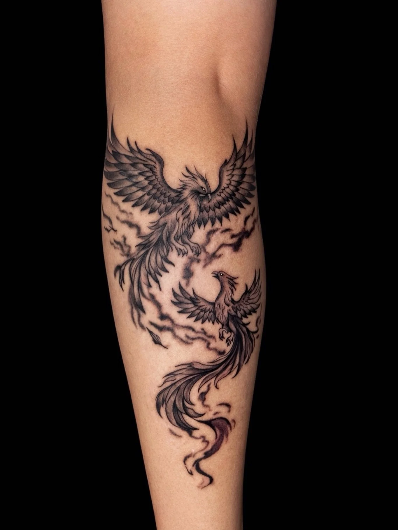 #fenixtattoo attoo #blackworktattoos #goldcoastattoos