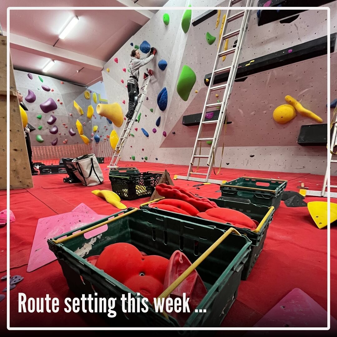 The setting team are getting busy in Cardiff this week! It&rsquo;s new blocs on the barrel at Newport Road today and the perimeter walls at Culverhouse Cross for the rest of the week 💪