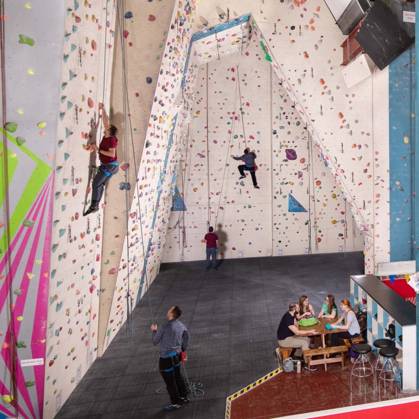 Get ready for a climbing adventure like no other! Cardiff Bay is about