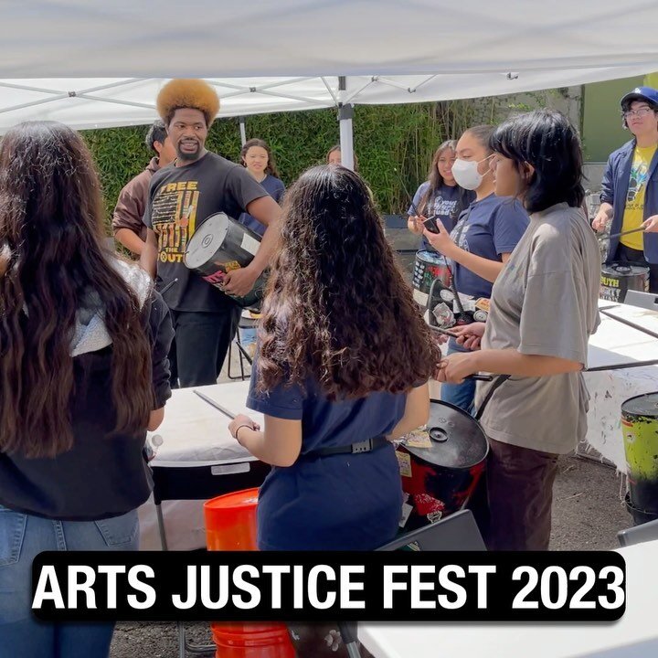 SO PROUD of our @youthlibertysquad students for hosting the 2nd Annual #ArtsJustice Fest &amp; Exhibit in LA! It features 100+ art pieces from 50+ students related to social justice. Over 100 people attended our festival for performances, workshops, 