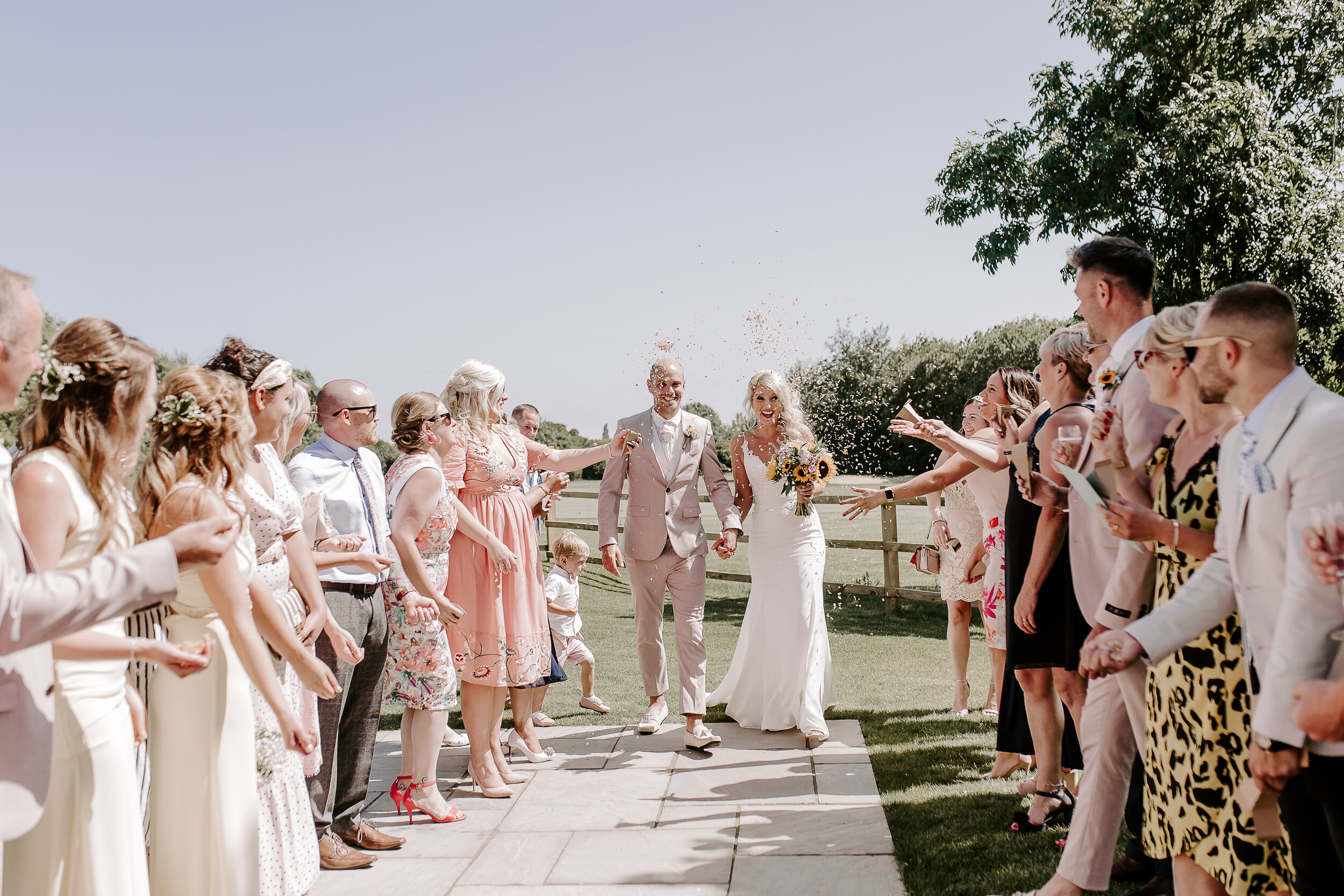 The happy couple, newlyweds, bride and groom, happy wedding, wedding day, suffolk wedding, ipswich wedding, fynn valley wedding