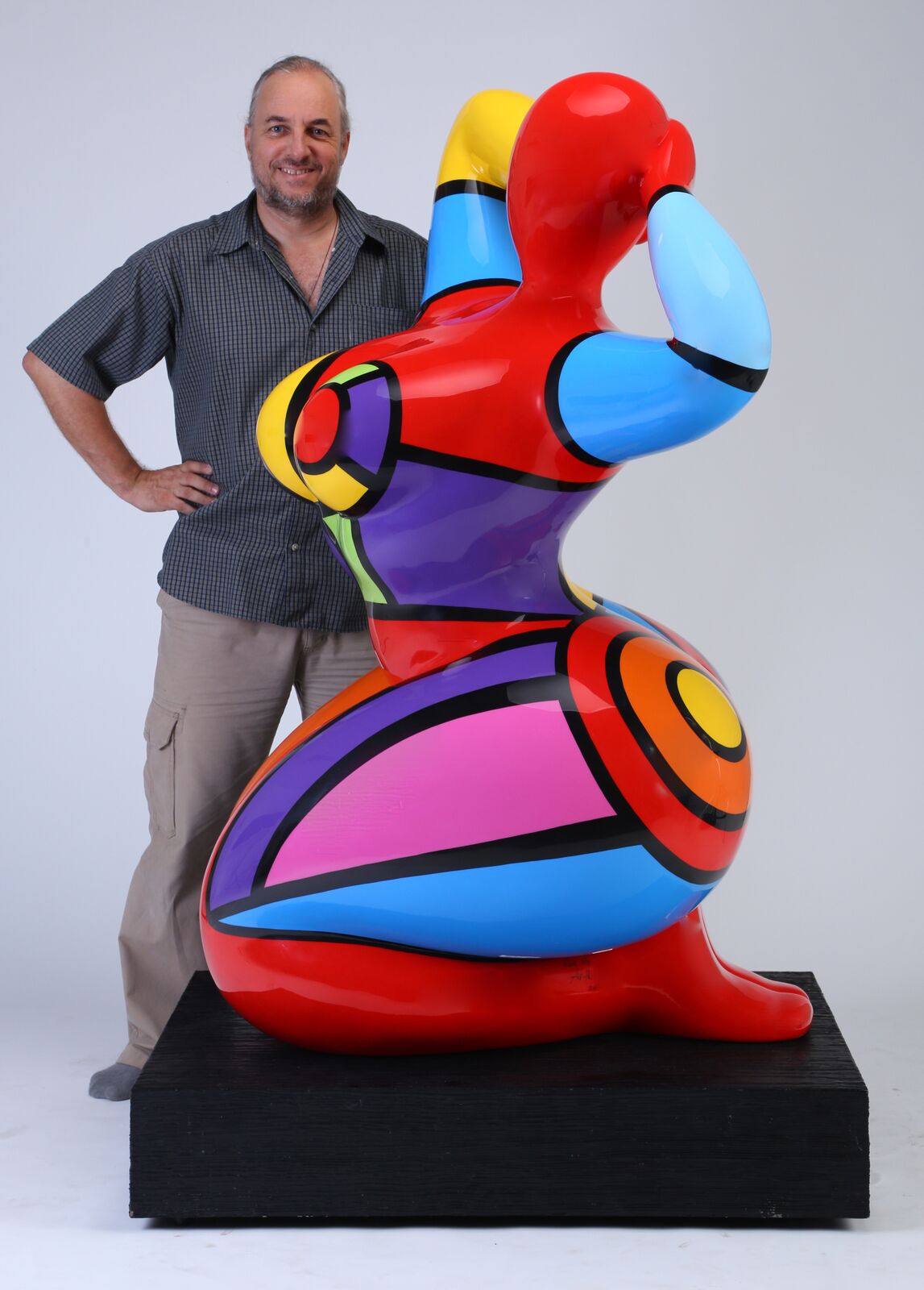 Venus XL Artheline with Arnaud Nazare-Aga Pop art Sculpture