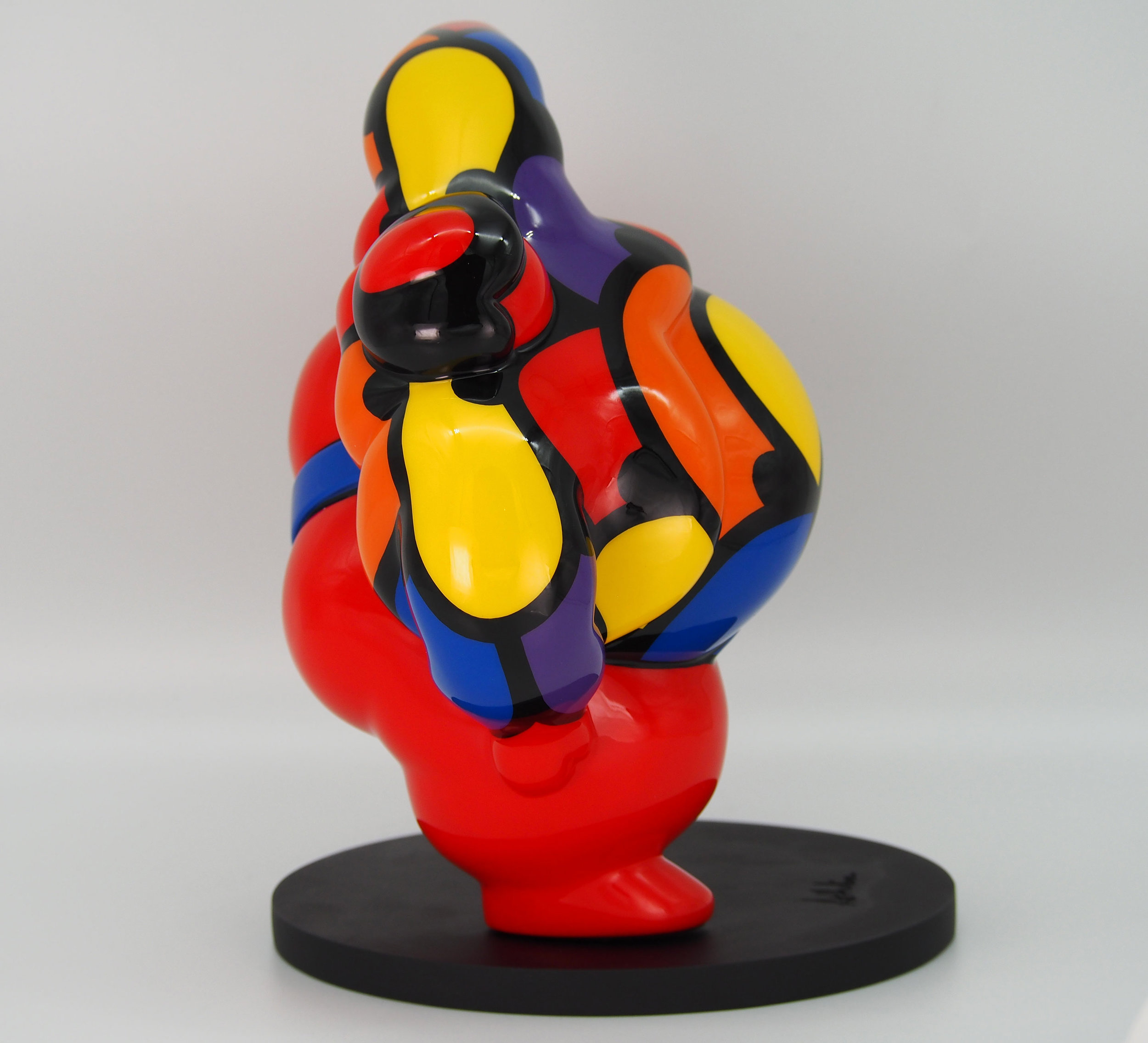 Sumo Shiko Koya Artheline Nazare-Aga Pop art Sculpture Side