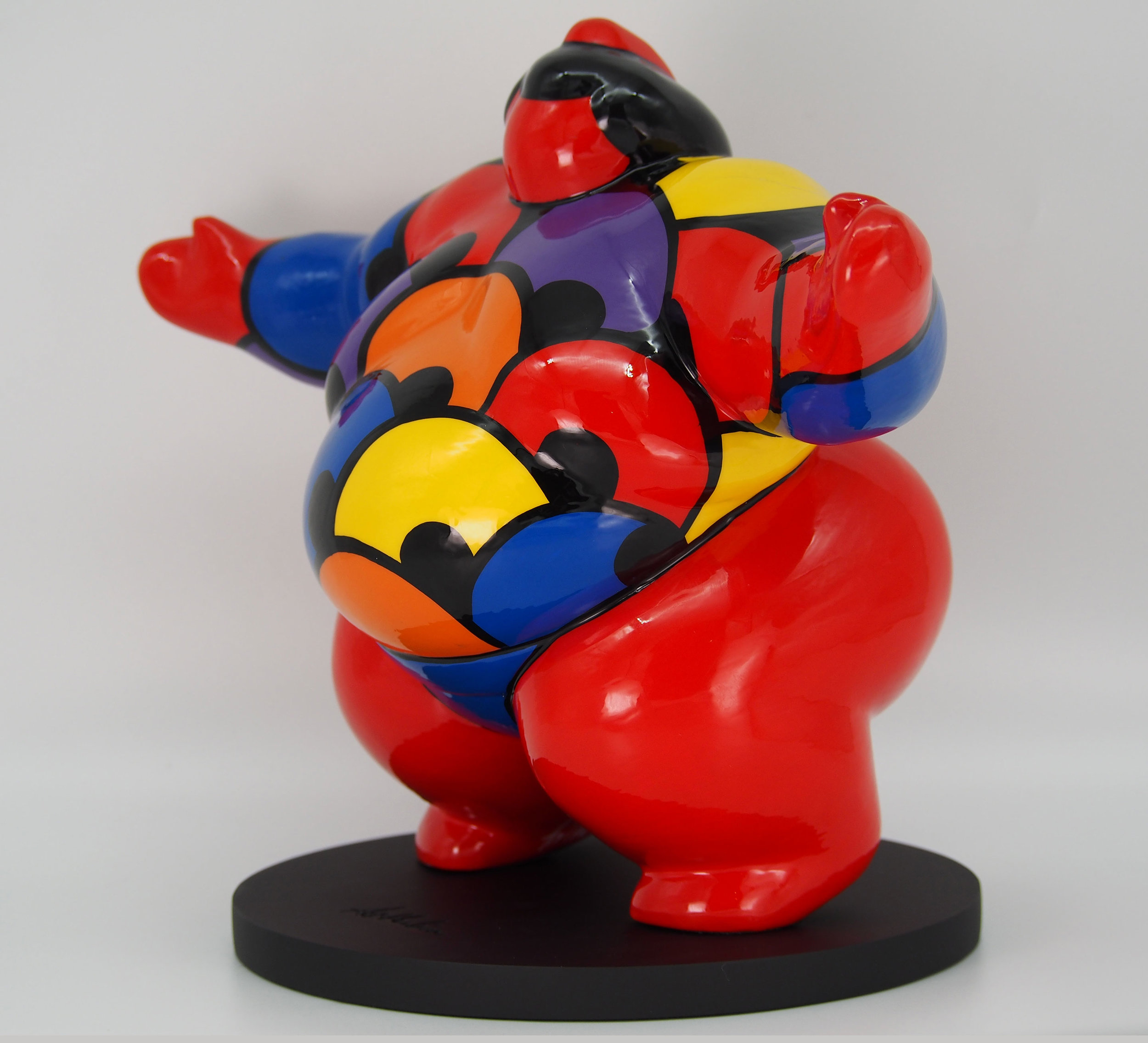 Sumo Welcome Koya Artheline Nazare-Aga Pop art Sculpture 3/4