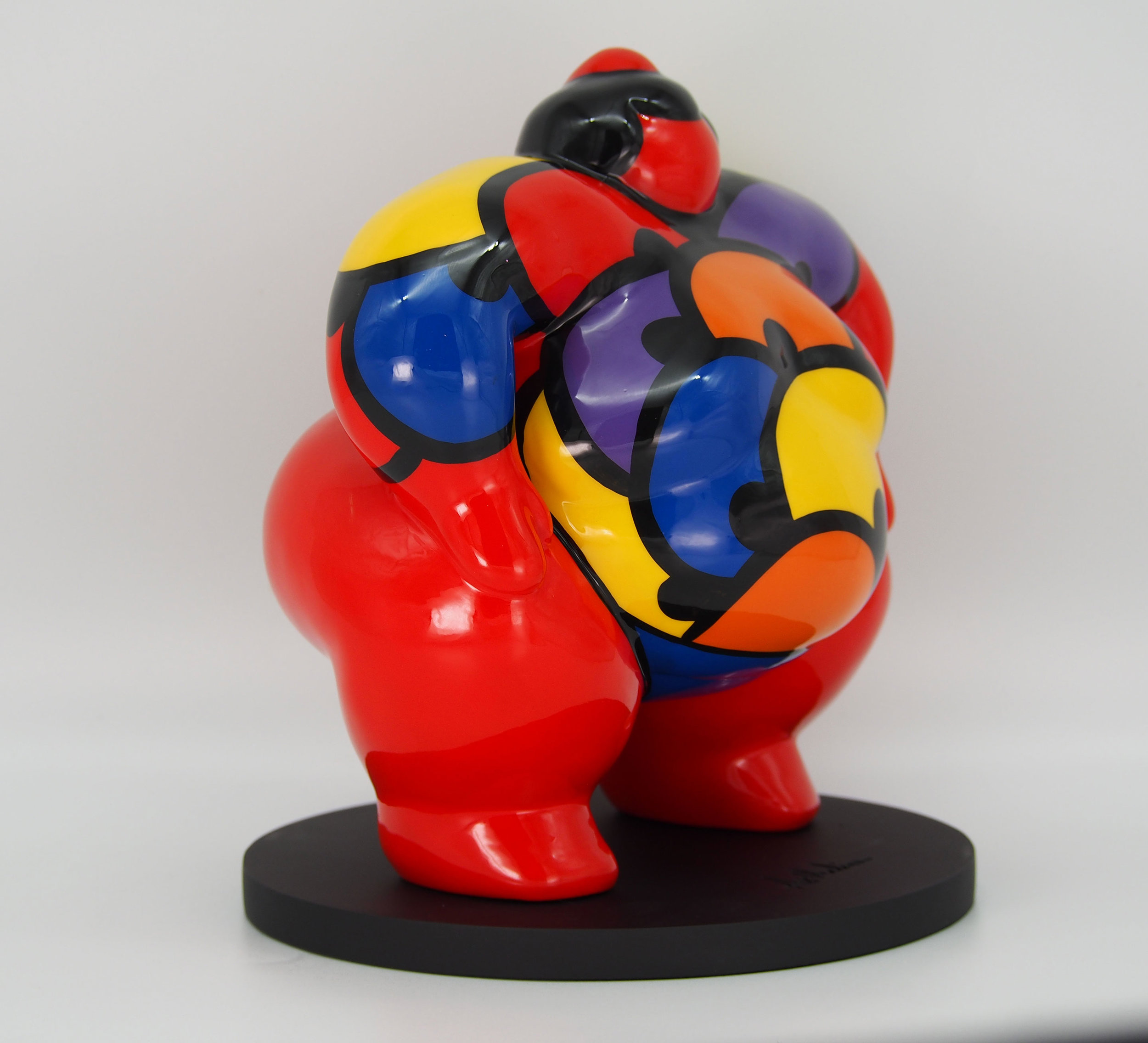 Sumo Dojo-Iri Koya Artheline Nazare-Aga Pop art Sculpture 3/4 02