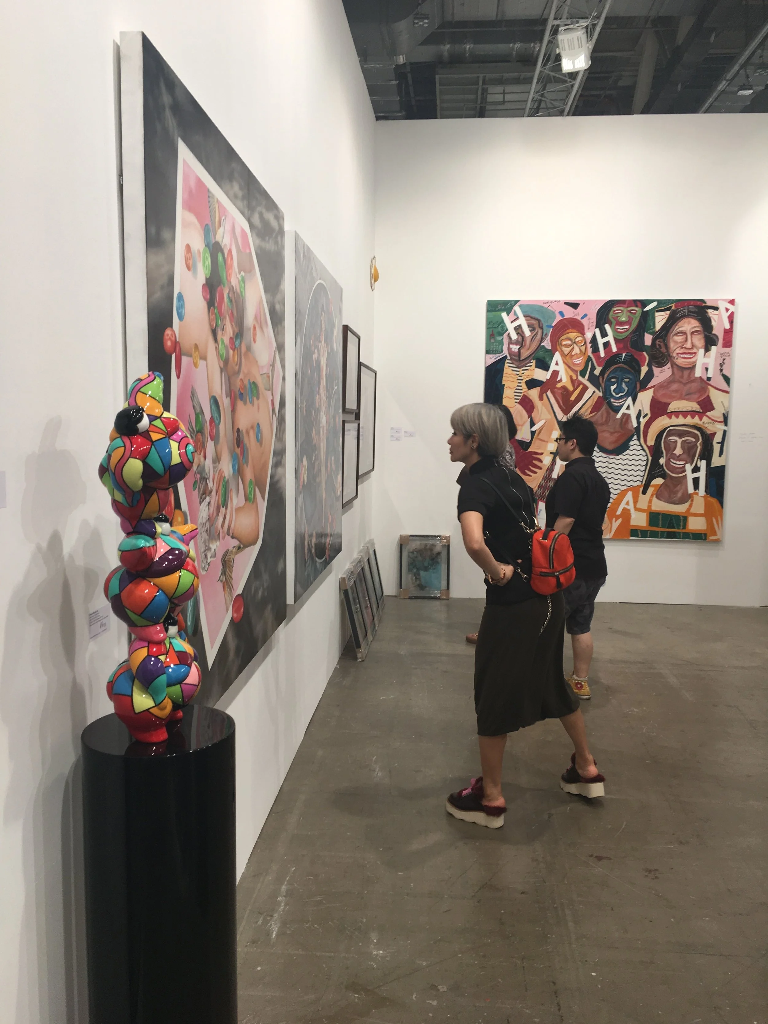 Sumo Totem Merlin S artist Nazare-Aga Exhibition