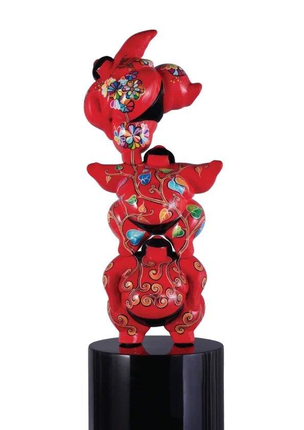Sumo Totem Kiboo artist Arnaud Nazare-Aga front