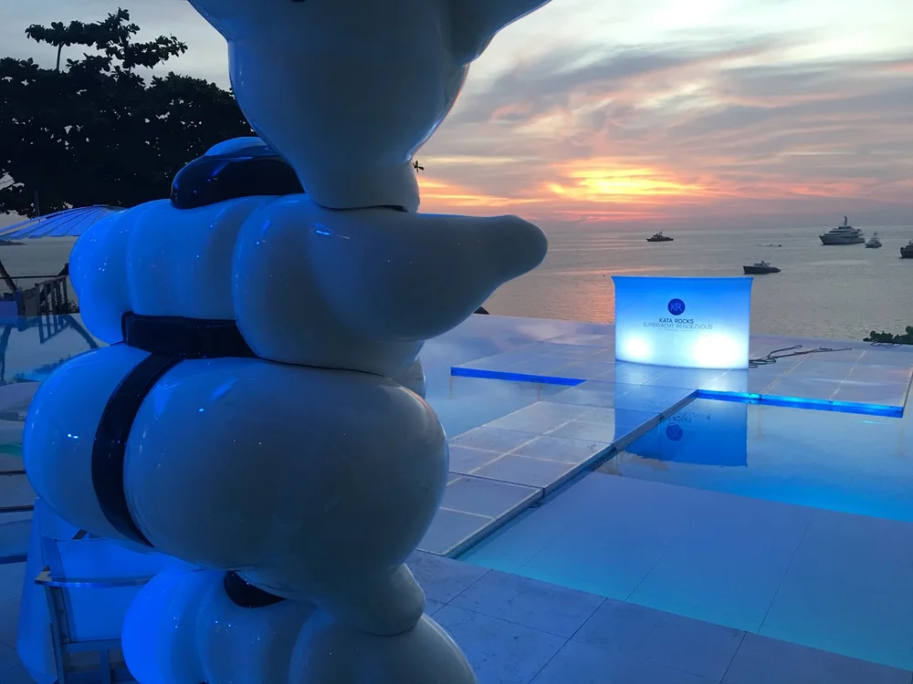 ■星/カガミ/沖縄/オブジェ Sumo Totem - Brave Koi