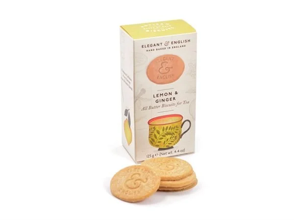 Galletas de Limón y Jengibre