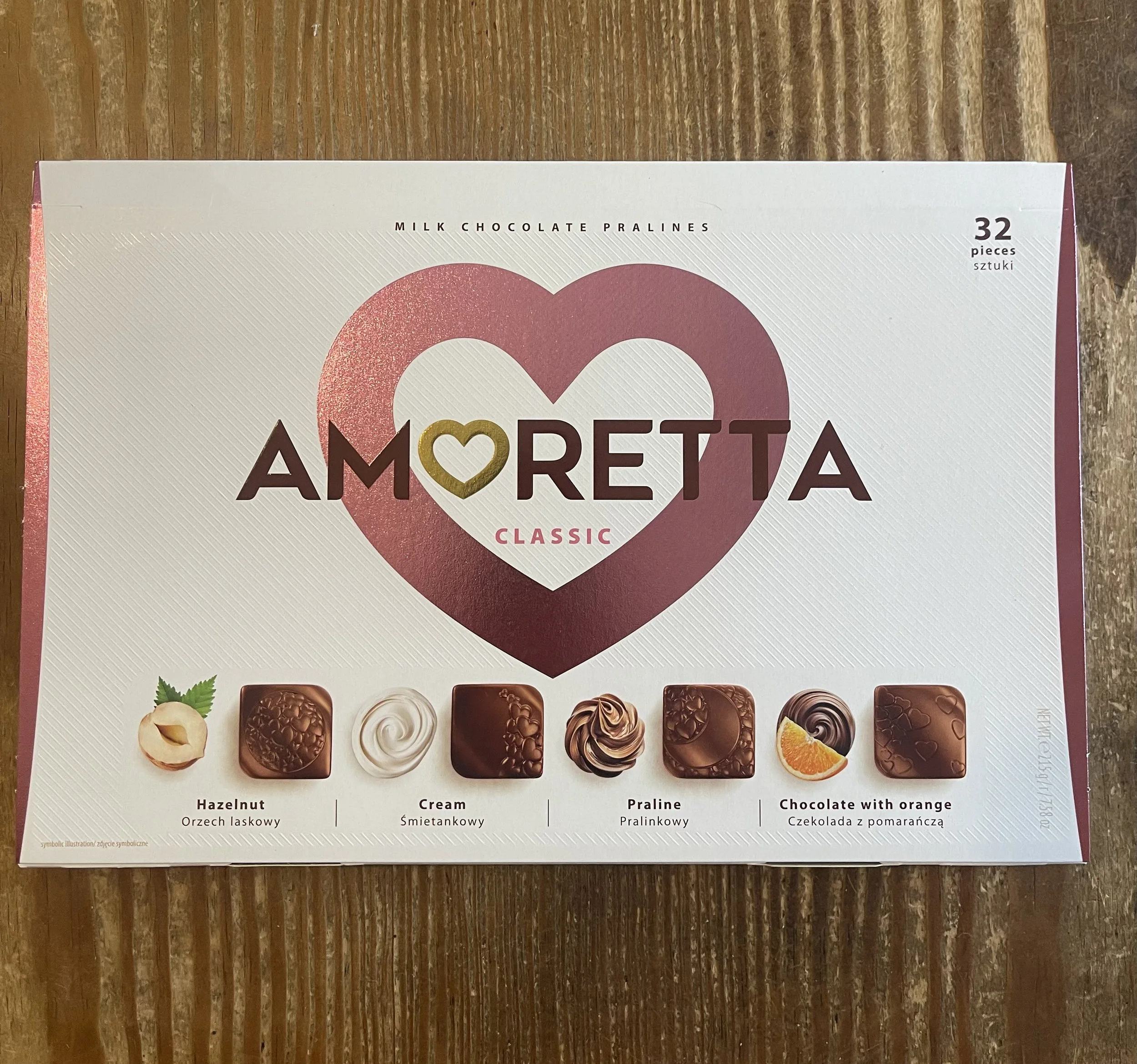 AMORETTA Surtido Pralinés 4 sabores