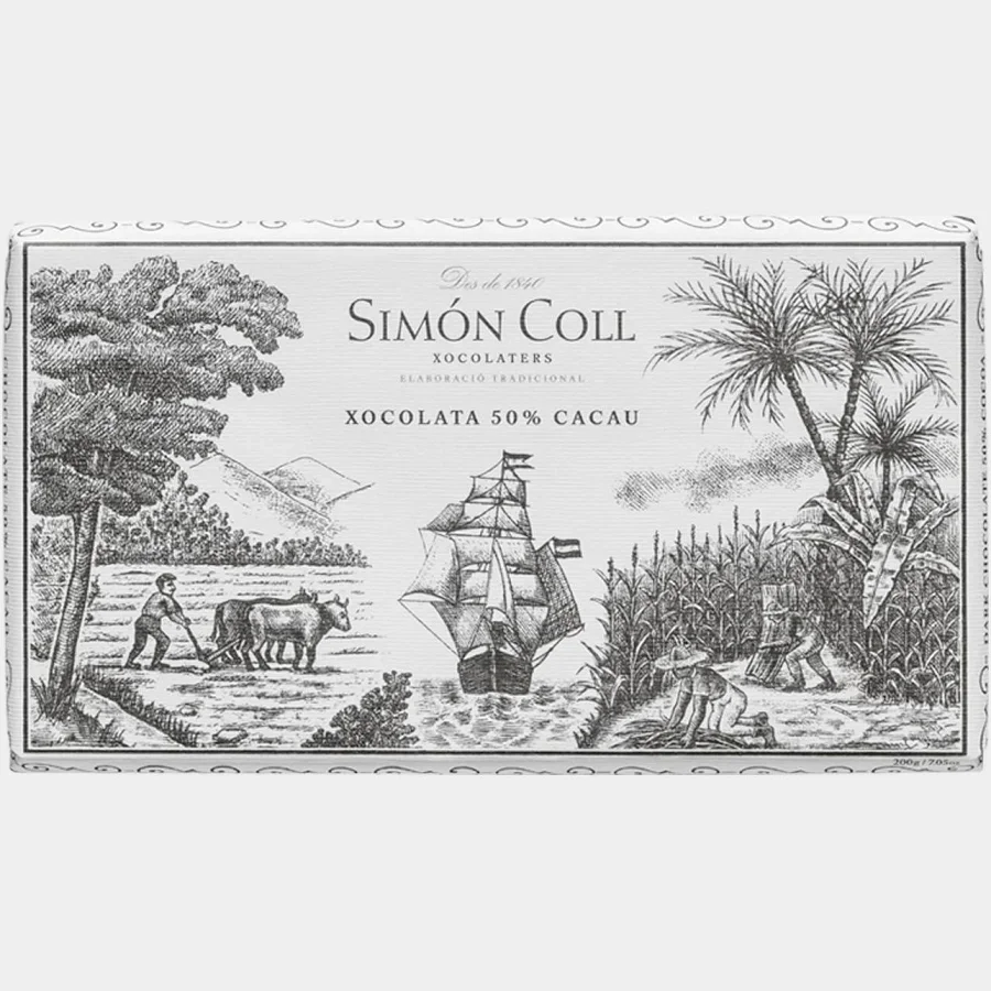 Chocolate a la Piedra SIMÓN COLL 200 g.