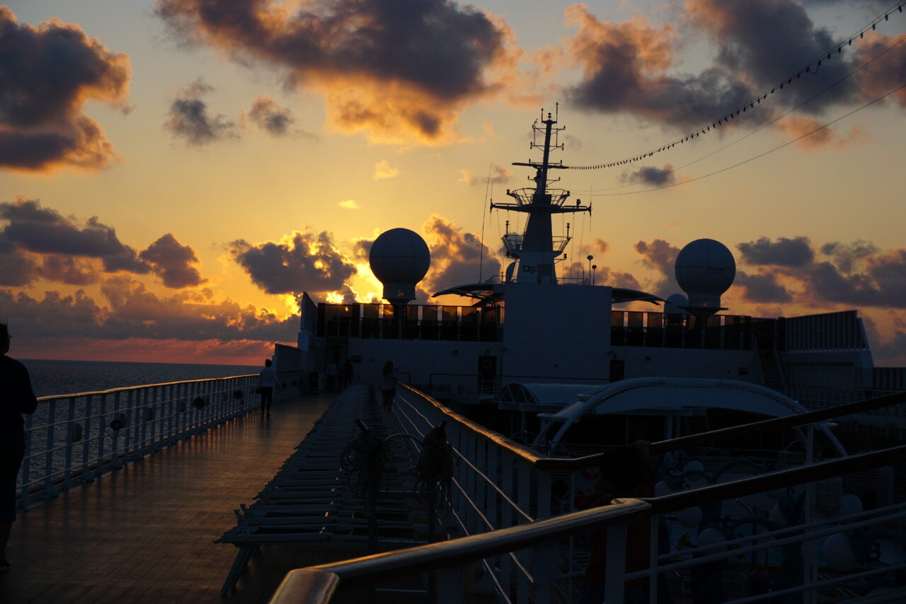 Caraíbas num cruzeiro