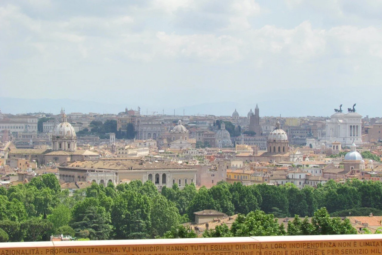Todos os caminhos são para andar em Roma