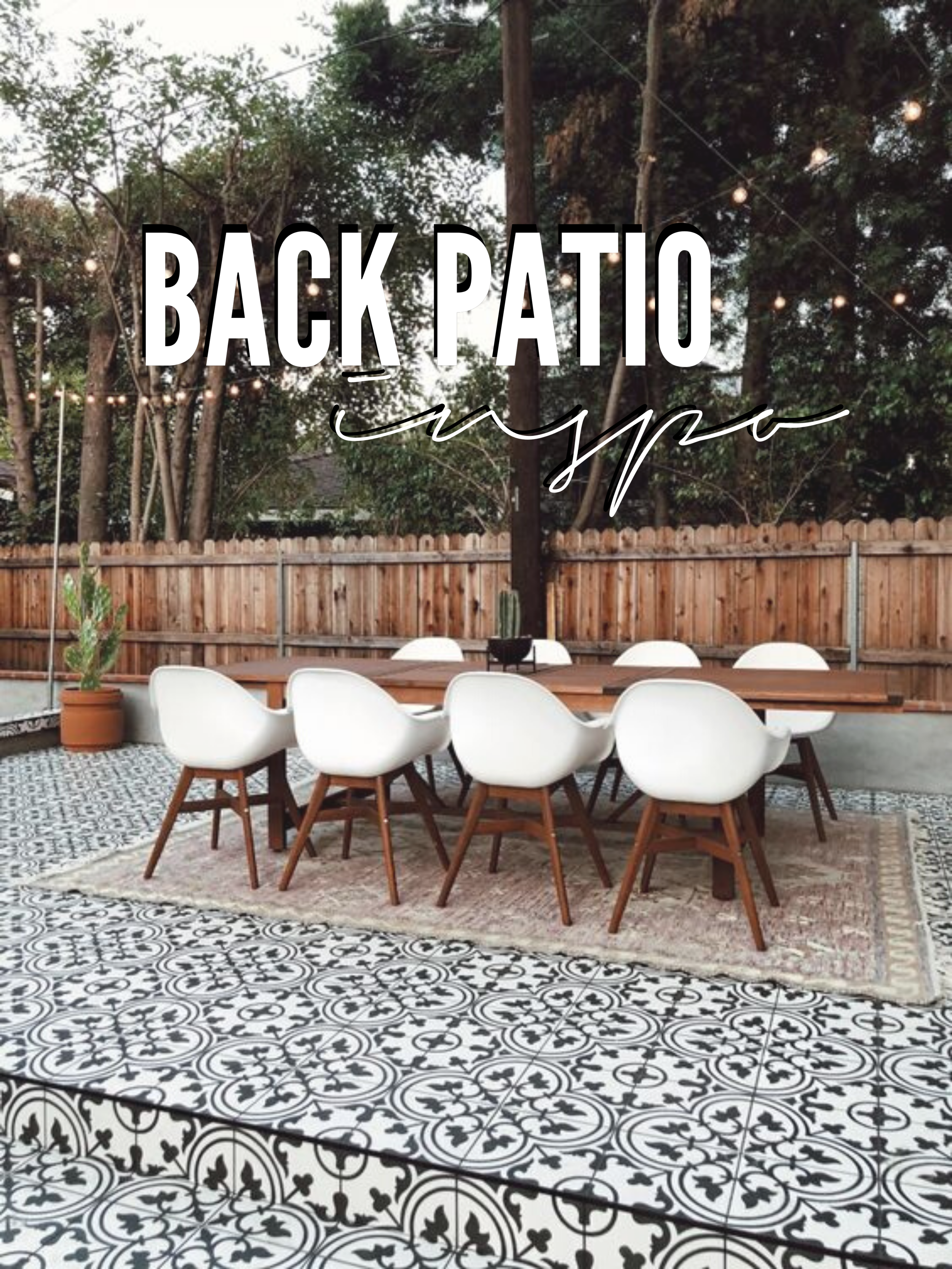 Planning Our Back Patio