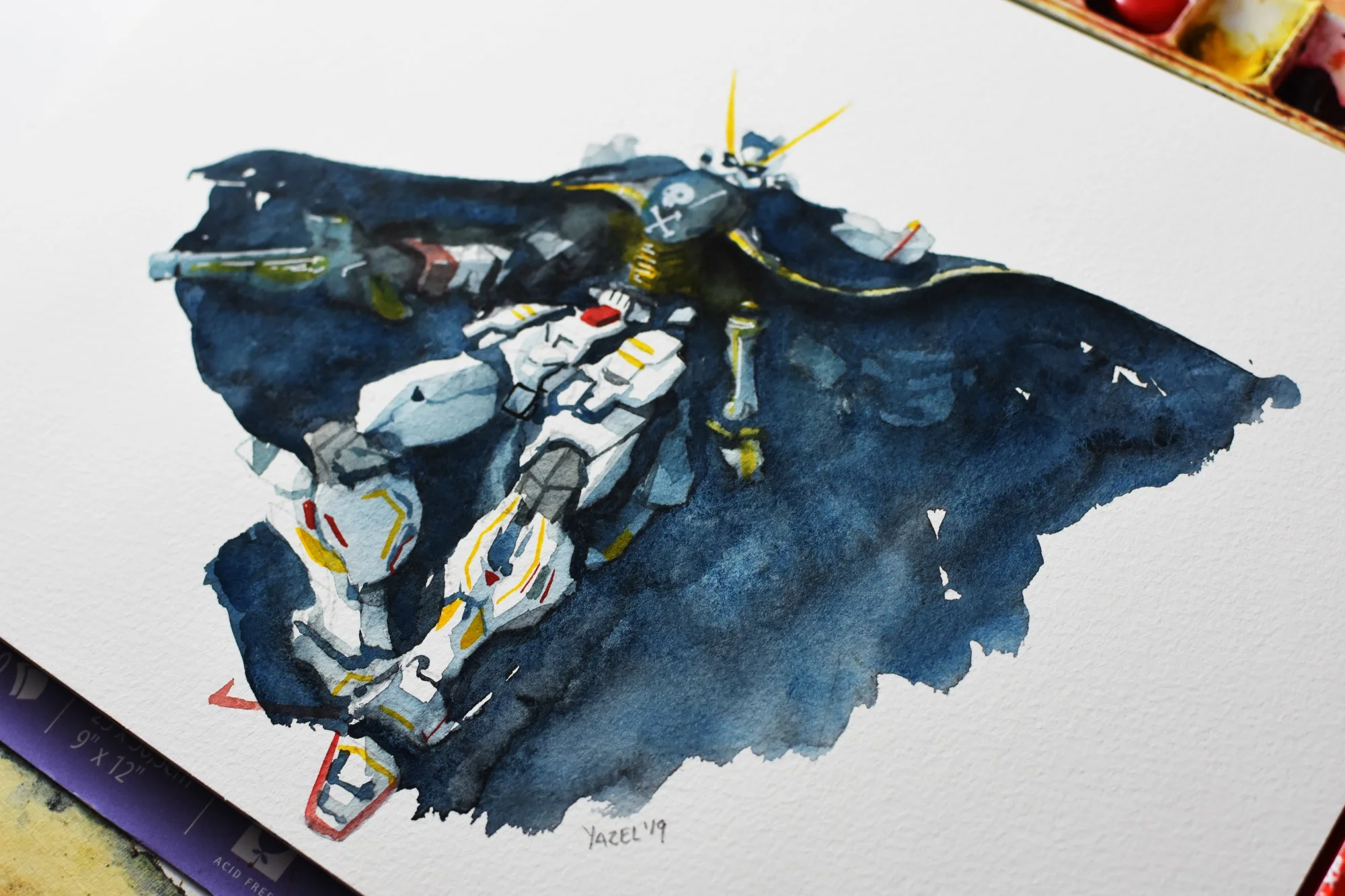 Gundam  Watercolors- January 2019