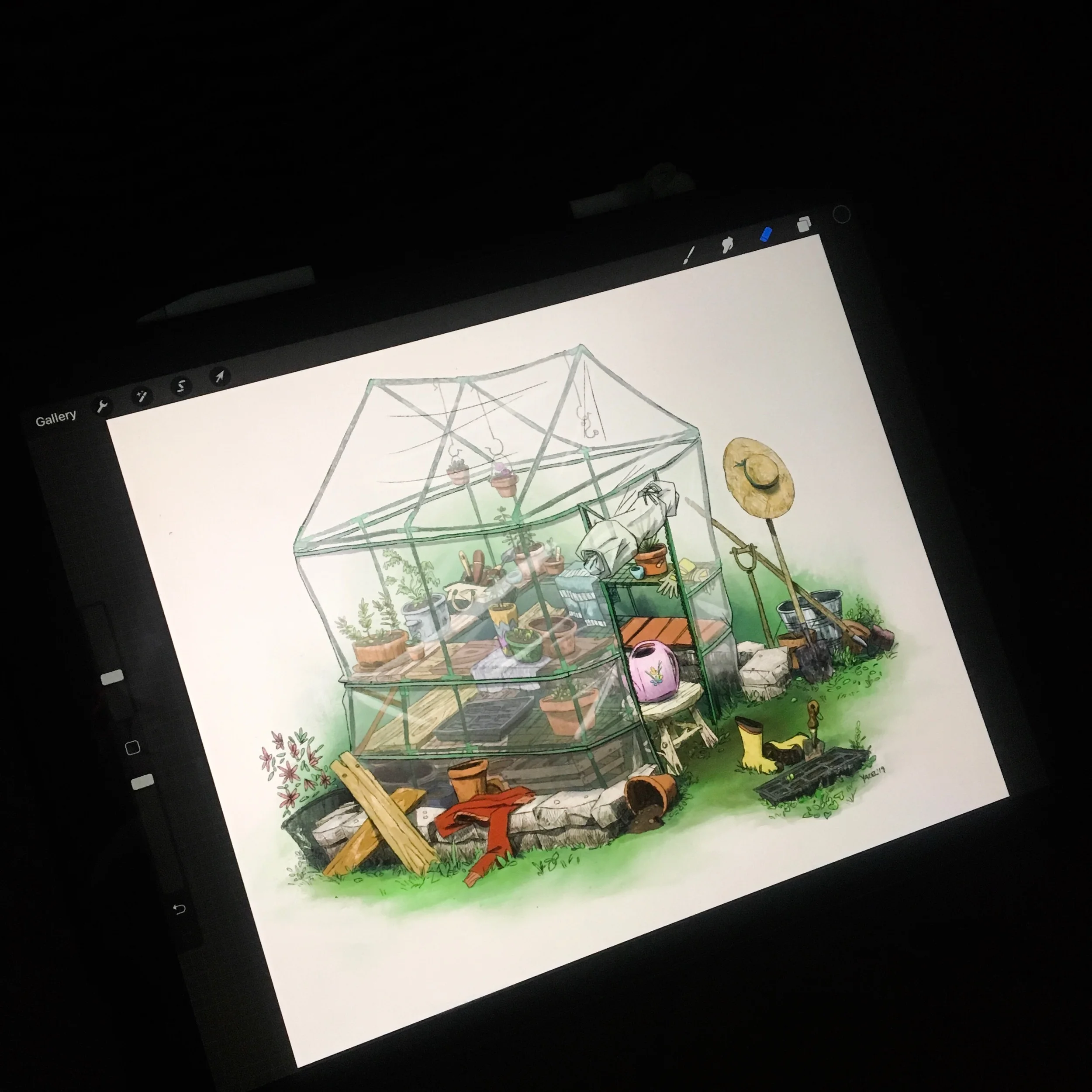 Paisley’s First Greenhouse- 2019