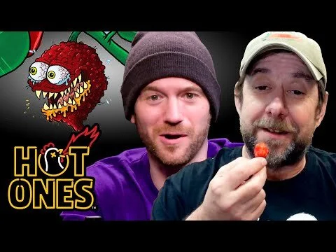 Sean Evans Gets Schooled on the Carolina Reaper by Smokin' Ed Currie | Hot Ones