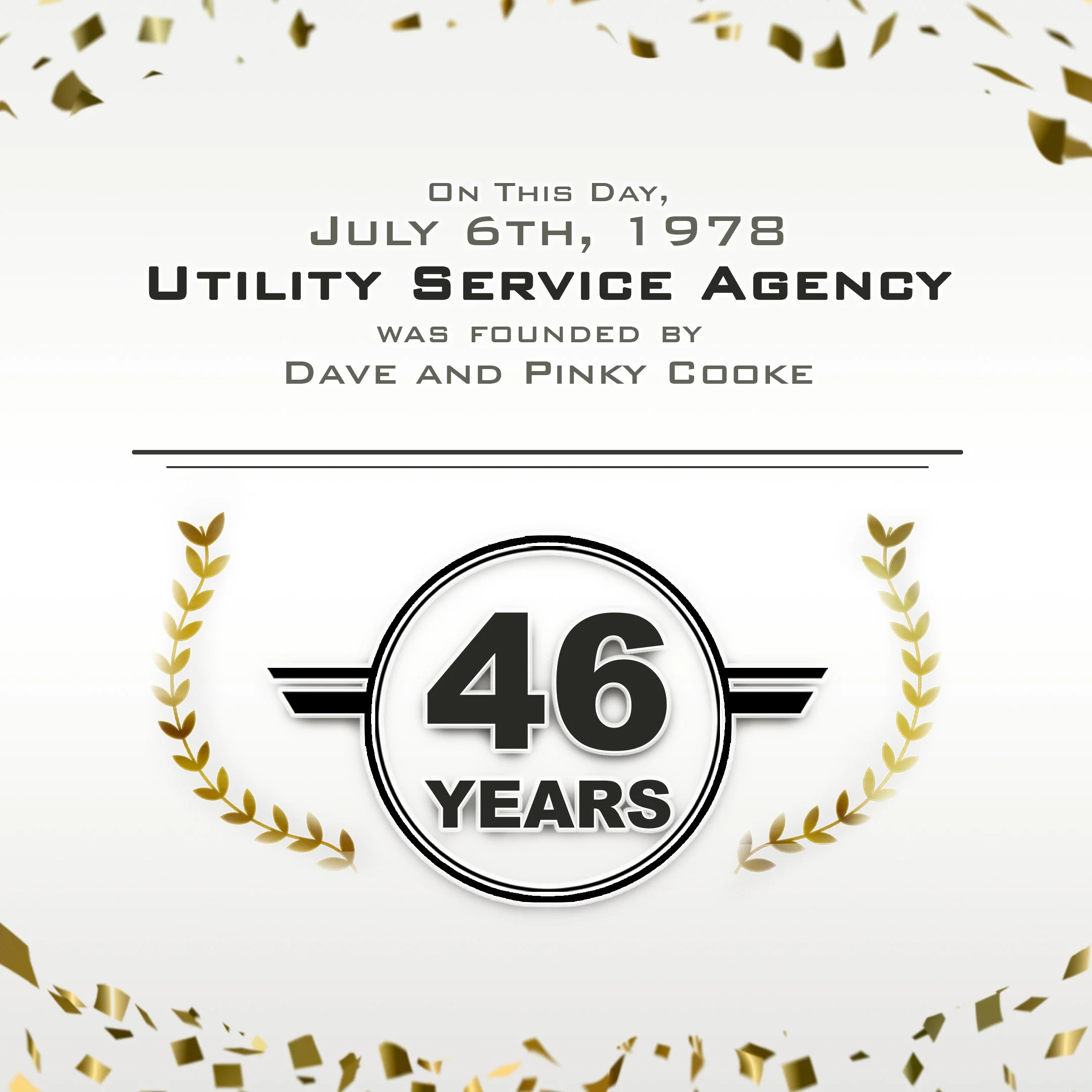 Utility Service Agency Marks 46 Years of Service to the Electrical Utility Industry