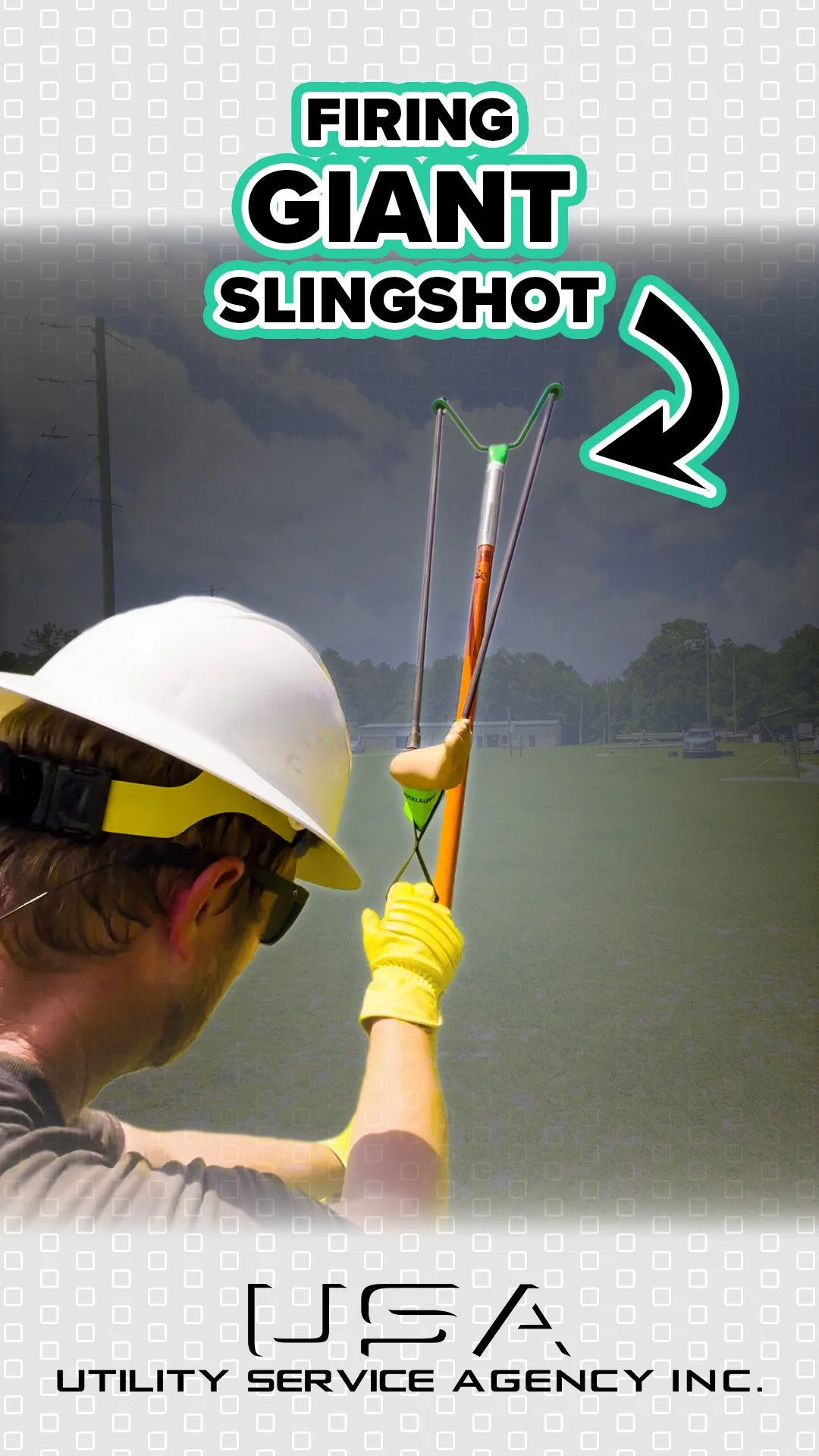 Firing BuckLaunch Slingshot